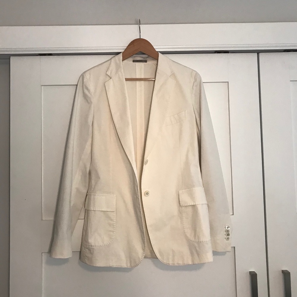 COPY - LIKE NEW✨ White Summer Blazer - Italian Tailored